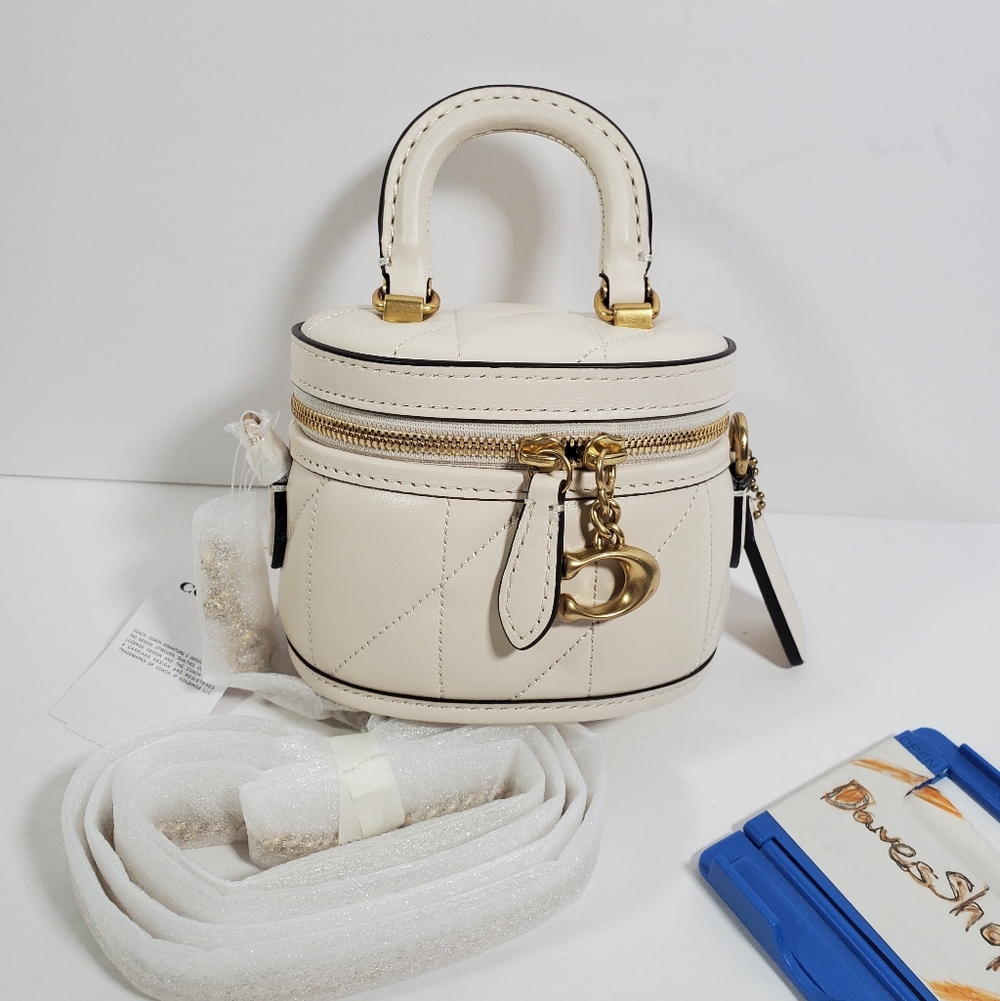 Coach Trail Crossbody Bag 12 With Pillow Quilting NWT